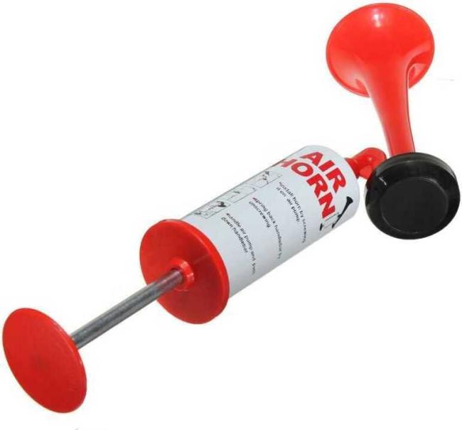 Generico Corno manuale da stadio ad aria air horn tromba a mano con