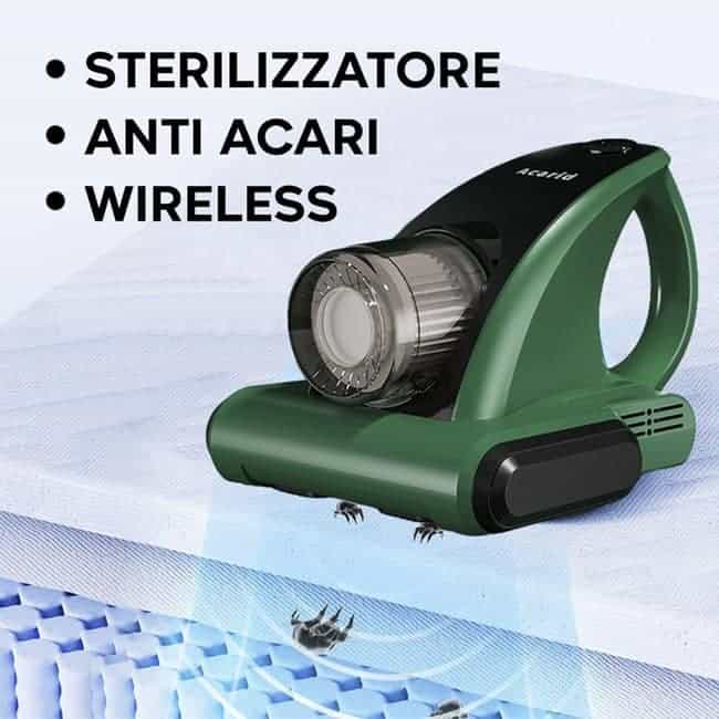 DOBO Aspirapolvere Senza Fili Ricaricabile con Luce UV Acari