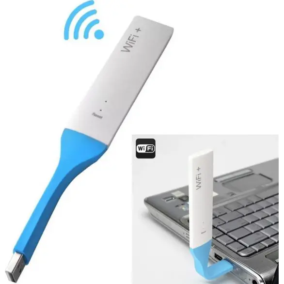 Chiavetta USB Amplificatore Wi-Fi Wireless Chiave Ripetitore Segnale Internet