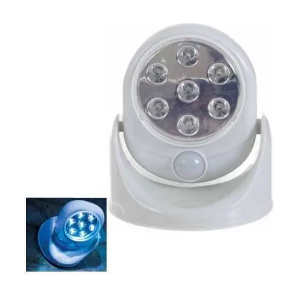 Faro LED Sensore di Movimento Luce Bianca Faretto Esterno Luce di Cortesia 360°