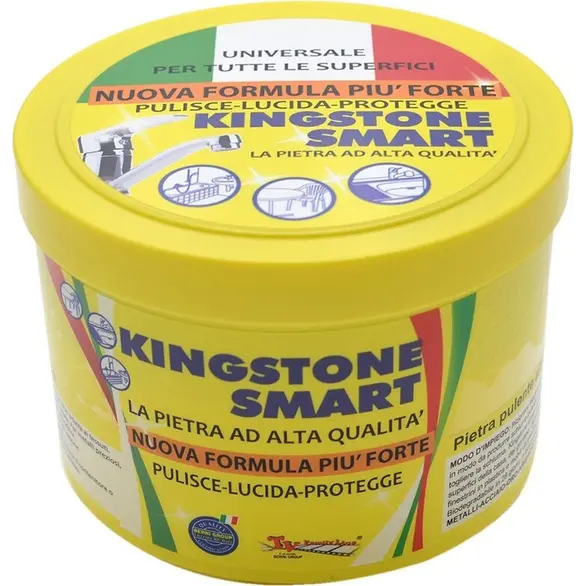Kingstone Pasta Pietra Detergente Biodegradabile Universale Con Spugna 500gr