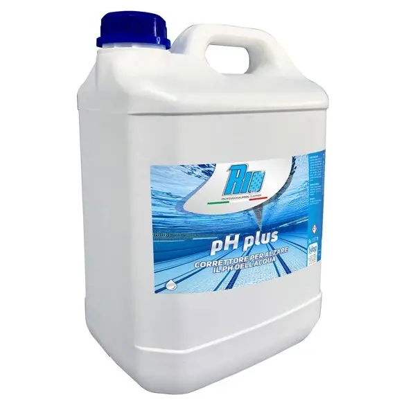 Ph+ Plus per Piscina 5 LT Correttore Incrementatore PH Acqua Piscina Liquido