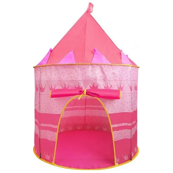 Tenda da Gioco Castello per Bambini Outdoor Gioco 100x135 cm Bambina Casetta