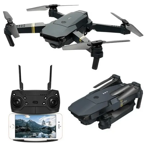 Mini Drone Quadricottero Pieghevole con Fotocamera Telecamera 4K WIFI 998 Pro