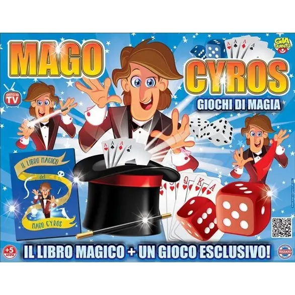Giochi di Prestigio e Magia Scatola Mago Cyros Trucchi per Bambini Magic Tricks