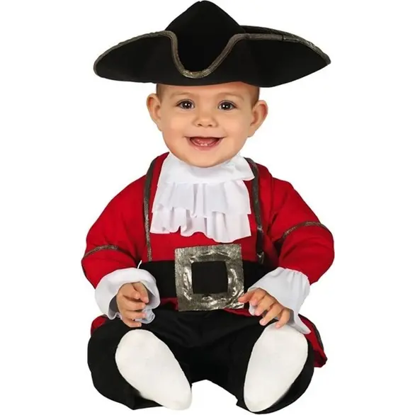 Costume Carnevale pirata dei mari travestimento bambino 12-18 mesi halloween