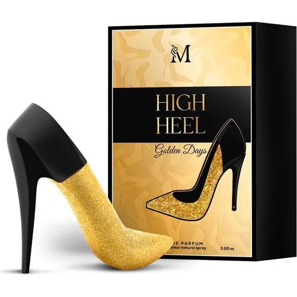 Profumo da Donna High Heel Golden Days Eau De Parfum Pour Femme 90 ml Regalo