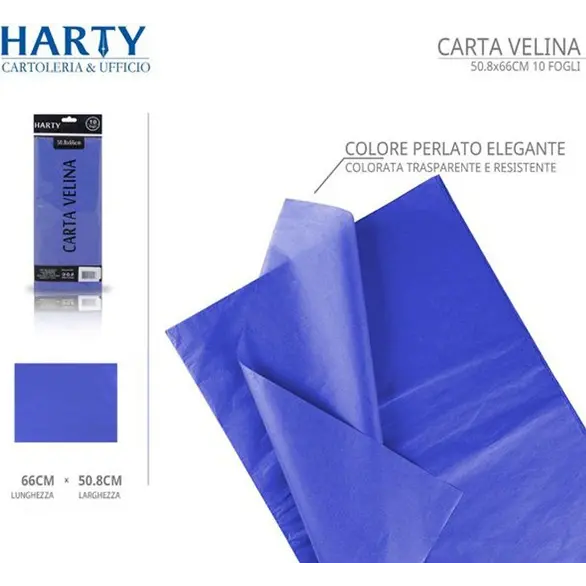 120x Fogli Carta Velina Colorata 50.8x66 cm Imballaggio Riempimento...