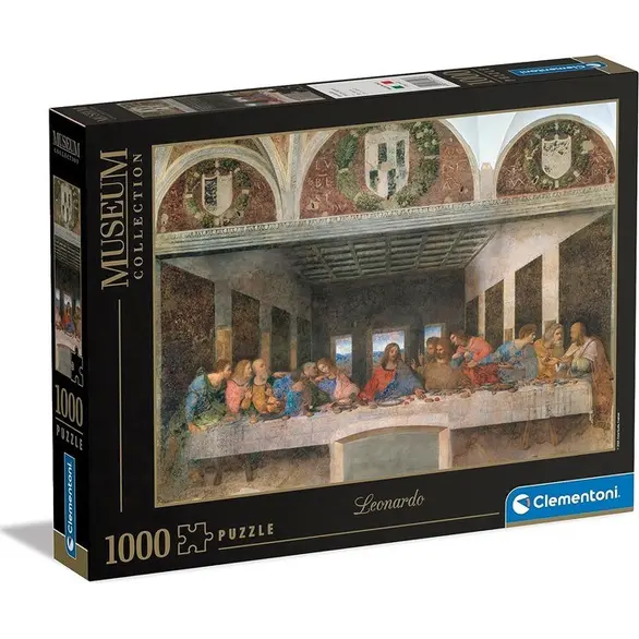 Puzzle 1000 Pezzi Cenacolo di Leonardo Museum Collection Adulto 50x69cm