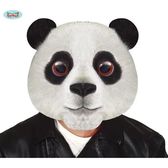 Maschera da Panda Travestimento Carnevale da Animale Gigante Festa Unisex