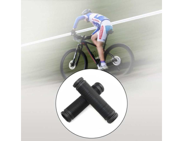 6x Manopole Ergonomiche Gomma Bici Mountain Bike Antiscivolo Attacco...