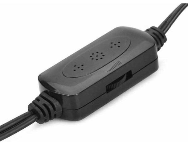 Casse Audio PC Jack 3.5mm Suono Stereo Notebook Device Clip Monitor Scrivania...