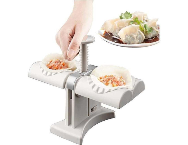 Macchina per Gnocchi Automatica a Doppia Testa Cucina per Ravioli Fatti in Casa