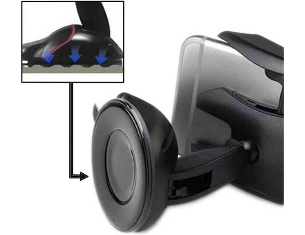 Portacellulare Supporto Smartphone Auto Ventosa Cruscotto Parabrezza Mouse 3