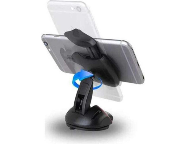 Portacellulare Supporto Smartphone Auto Ventosa Cruscotto Parabrezza Mouse 5