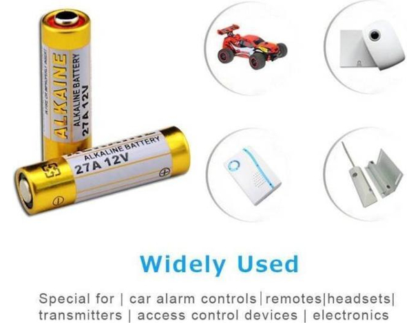 Set Pila Batterie Batteria 27A 27 A LR27A MN27 G27A 12V Ricambio Telecomando...