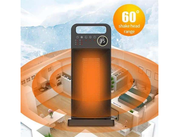 Stufa Elettrica Riscaldamento Stufetta 2000W Portatile Regolabile 41x18x12 cm... Stufa Elettrica Riscaldamento Stufetta 2000W Portatile Regolabile 41x18x12 cm...