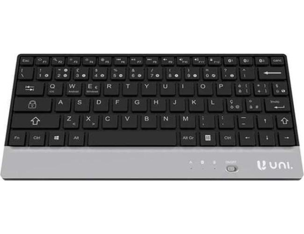 Tastiera Bluetooth Slim Wireless Ricarica USB Portatile Compatibile Android...