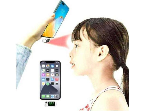 Termometro Connettore iPhone Ad Infrarossi Misura Temperatura Febbre Digitale