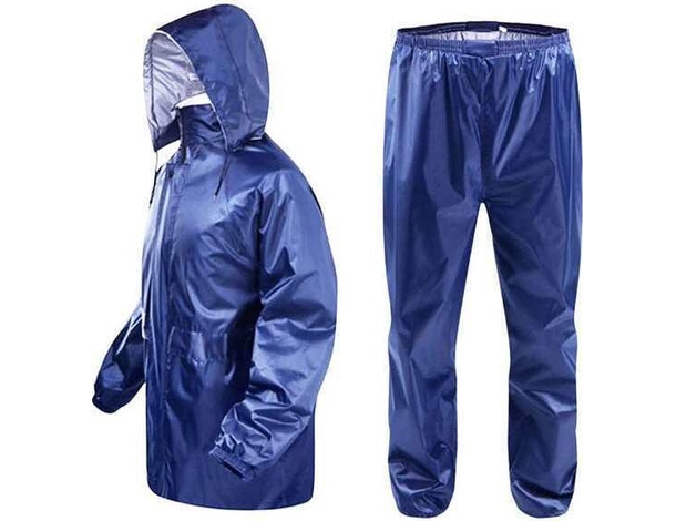 Tuta Moto Impermeabile Completo Antipioggia Con Giacca E Pantalone Taglia Unica