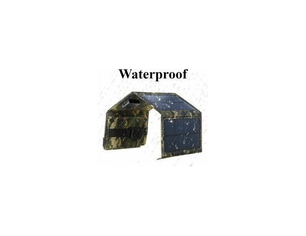 Pannello Solare 80 watt Pieghevole Caricabatterie Campeggio Zaino USB...