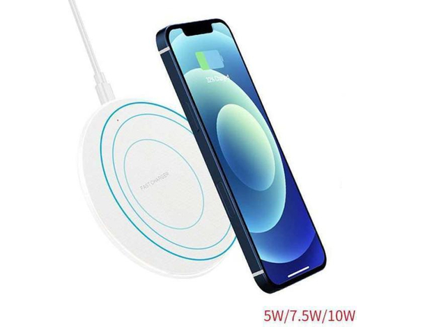 Caricatore Wireless Base Di Ricarica Rapida Universale 5/7.5/10 W QI Micro USB
