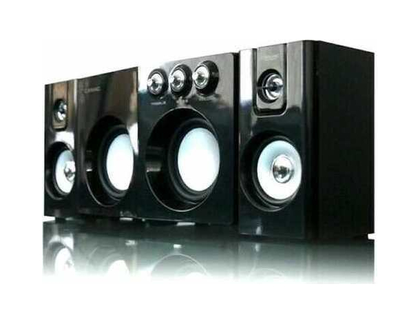 Casse Doppio Woofer Altoparlanti 2.1 Computer Notebook Dolby PC Subwoofer Audio