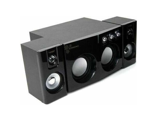 Casse Doppio Woofer Altoparlanti 2.1 Computer Notebook Dolby PC Subwoofer...