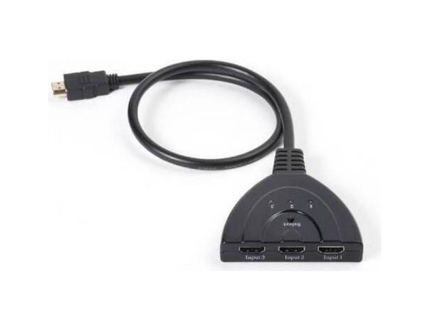 Cavo 3 Porte HDMI Femmina 1080p TV Sdoppiatore Adattatore Switch Tripla Video...