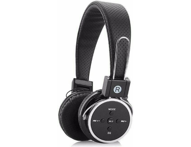 Cuffie Stereo Wireless Bluetooth 2.1 Microfono Mp3 MicroSD AUX Headphones...