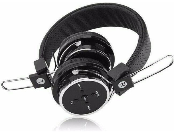 Cuffie Stereo Wireless Bluetooth 2.1 Microfono Mp3 MicroSD AUX Headphones...