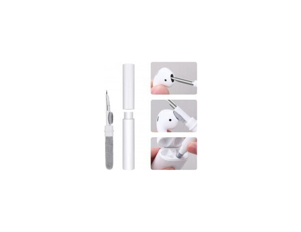 Kit Pulizia per Auricolari Spazzola Penna Air Pods Smartphone Cuffie Pennino...
