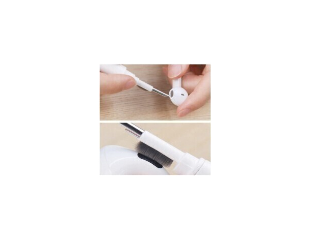 Kit Pulizia per Auricolari Spazzola Penna Air Pods Smartphone Cuffie Pennino...