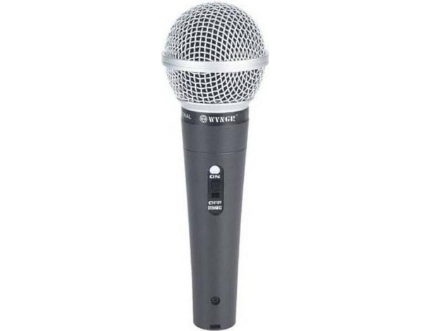 Microfono M58 Karaoke Altoparlante WVNGR Unidirezionale Voce Musica