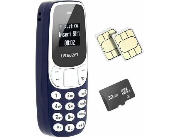 Mini Telefono Cellulare Tascabile L8star BM10 Dual Sim Bluetooth Mp3 Chiamate...