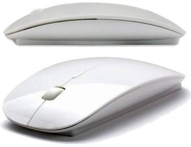 Mouse Wireless 2.4 GHz Plug & Play Ultra-Sottile Laser Con Ricevitore USB Mini