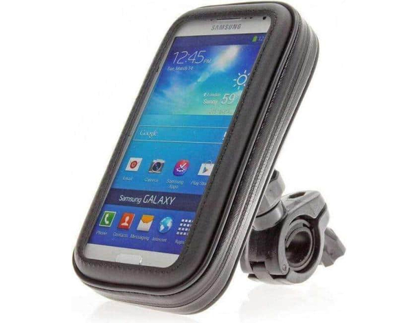 Supporto Cellulare Massimo 6" Pollici Da Bici Zip Impermeabile Touch...