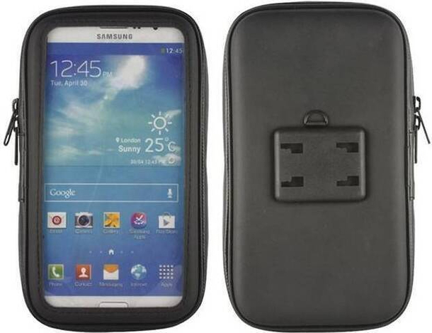 Supporto Cellulare Massimo 6" Pollici Da Bici Zip Impermeabile Touch...