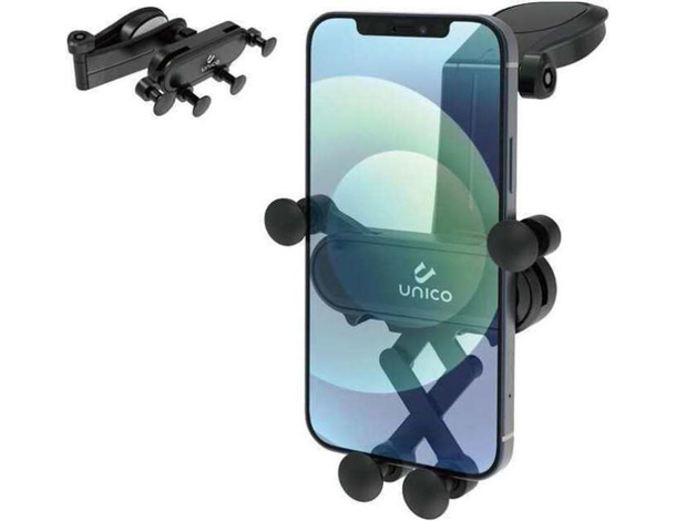 Supporto Porta Cellulare Da Auto 360° Regolabile Smartphone Ventosa Cruscotto