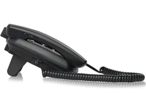 Telefono Fisso con Tasti Grandi Brondi Per Anziani Bravo 90 Nero con Vivavoce...