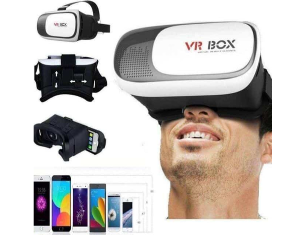 VR Box 3D Occhiale Visore Versione 2.0 Per Realtà Virtuale Per Smartphone