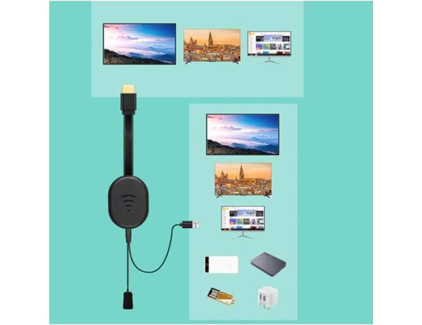 Wireless HDMI Adattatore Mini WiFi Senza Fili Display 2,4gHZ Proiettore TV 3