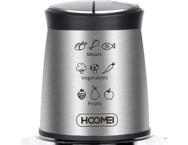 Mixer Tritatutto Elettrico da Cucina 2.5Lt Vetro Lame Acciaio Inox 400W...