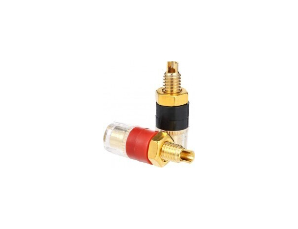 4x terminale amplificatore audio Jack a banana