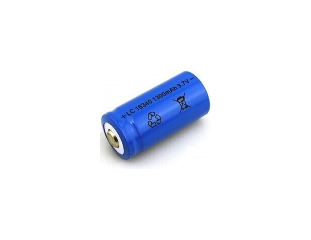 5x Batteria Ricaricabile Blu LC16340 1300mAh 3.7V Fotocamera Elettronica...