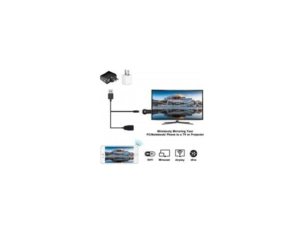 Chiavetta Dongle Anycast Wi-Fi Ricevitore Display Video Stream M4 Plus Android