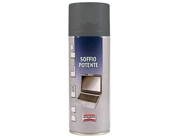 Help Soffio Potente Bomboletta Spray Aria Compressa 400 ml Pulizia Tastiera PC
