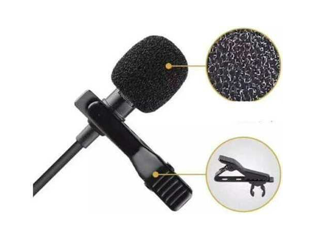 Microfono Condensatore MIC JH043 Omnidirezionale Jack 3,5mm Smartphone