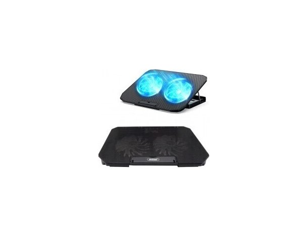 Supporto PC Base Raffreddamento Doppia Ventola Notebook Portatile USB Laptop