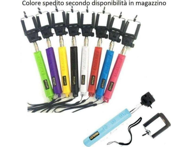 Bastone per Selfie Wireless da Viaggio Moda Adatto per Android iOS Camera USB